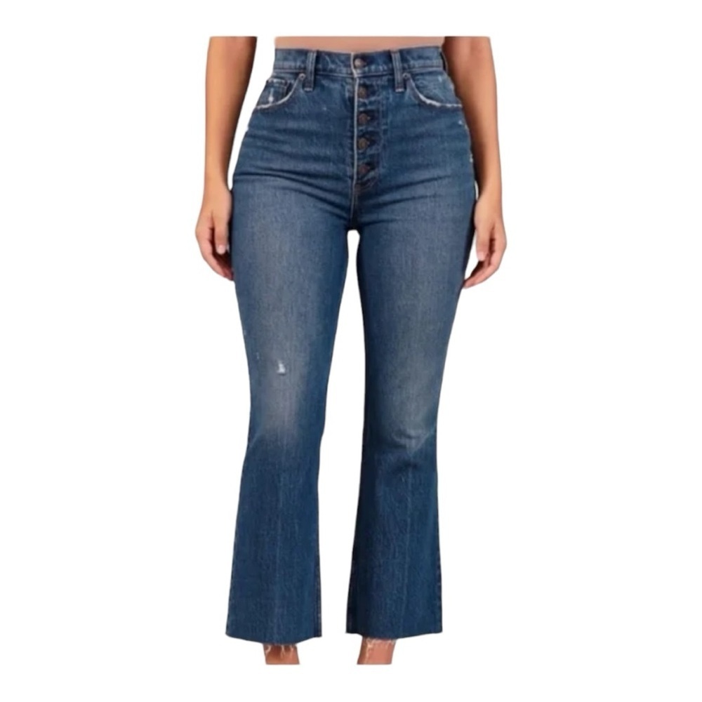 Abercrombie & Fitch Kick Flare Ultra High Rise Jeans